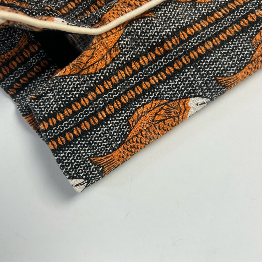 Anthropologie Cartonnier Fish Patterned Ankle Pants - Picture 8 of 16
